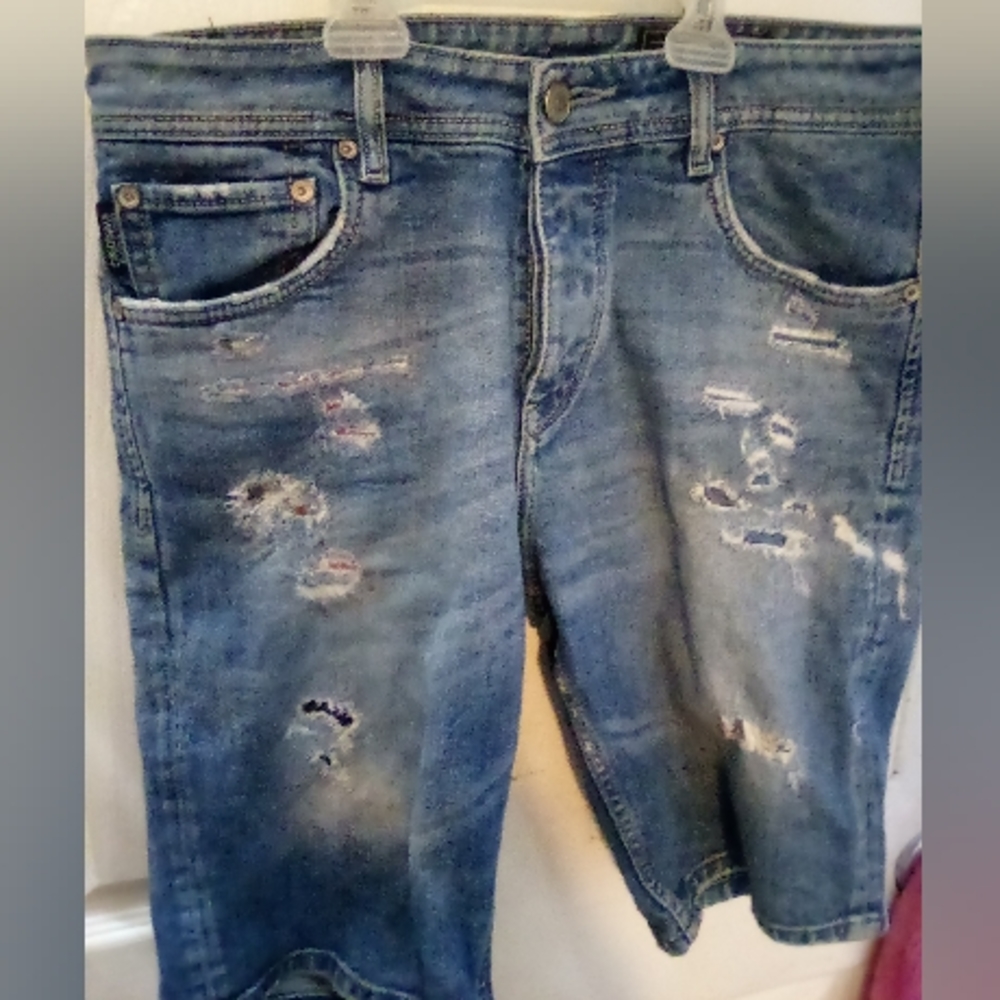 Jack & Jones Mens Jean Shorts